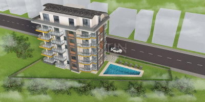 Квартиры 2+1 в новом ЖК на этапе завершения строительства в районе Авсаллар фото 9