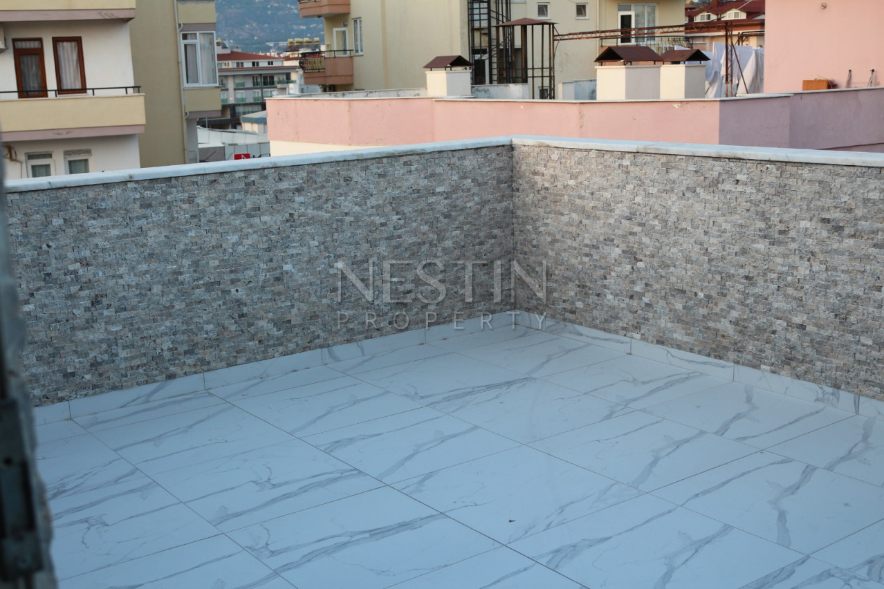 Просторный пентхаус 4+1 в районе Оба в 450 м от моря фото 28