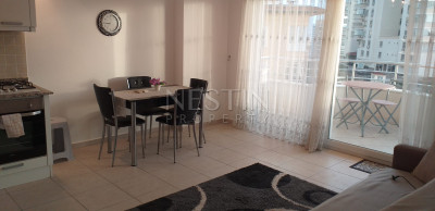 Просторная квартира 1+1 с видом на море в районе Джикджилли фото 13