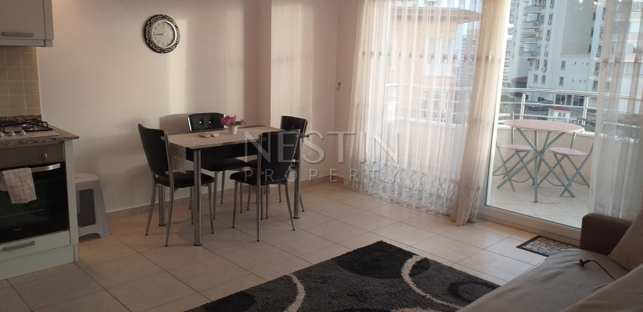 Просторная квартира 1+1 с видом на море в районе Джикджилли фото 13