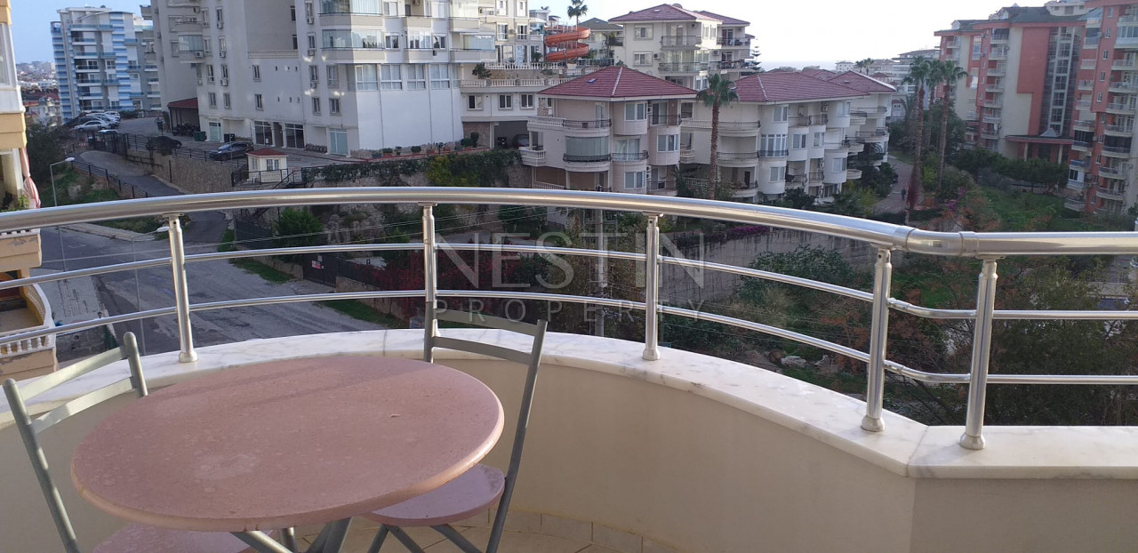 Просторная квартира 1+1 с видом на море в районе Джикджилли фото 20