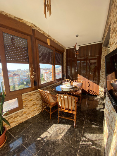 Большая квартира 3+1 с отдельной кухней в районе Джикджилли фото 12