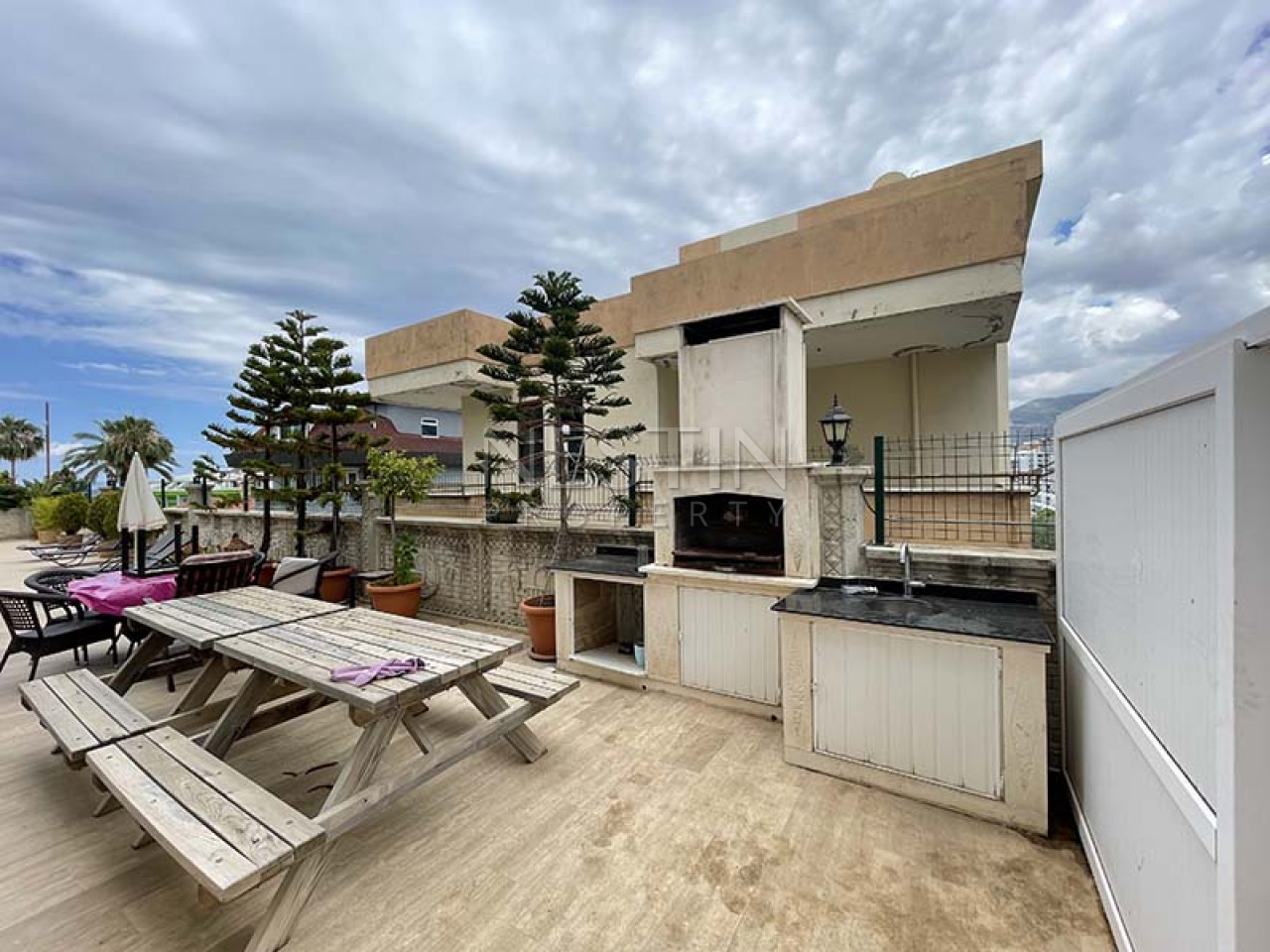 Квартира дуплекс 3+1 в районе Кестель в 500 м от Средиземного моря фото 6