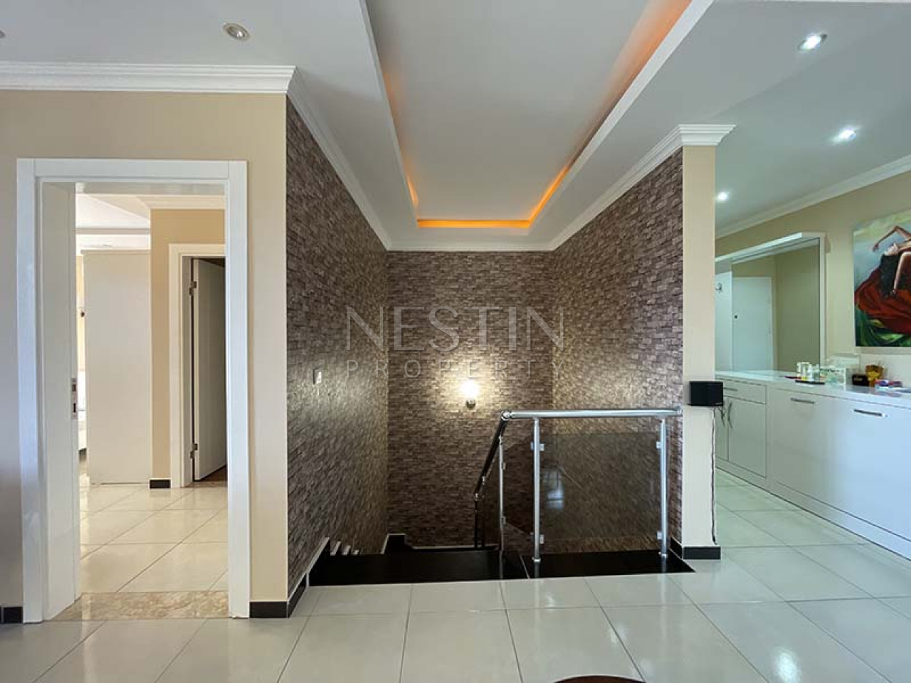 Квартира дуплекс 3+1 в районе Кестель в 500 м от Средиземного моря фото 8