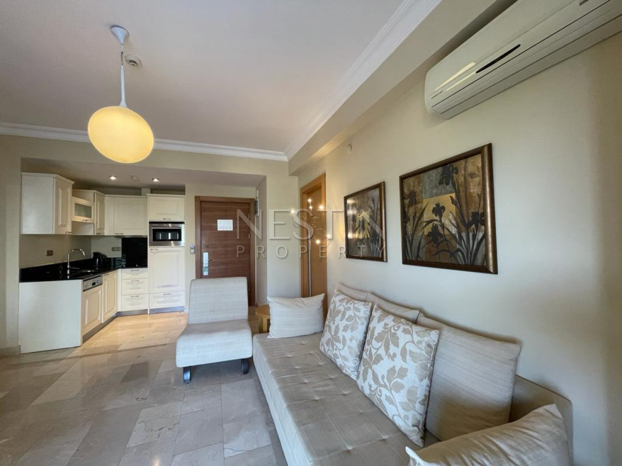 Квартира 2+1 в комплексе отельного типа в районе Каргыджак фото 40