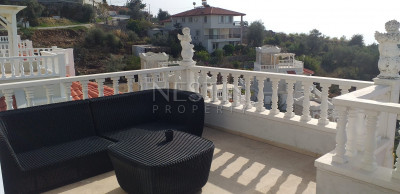 Вилла 4+1 в районе Джикджилли с прекрасным панорамным видом на море и крепость фото 7