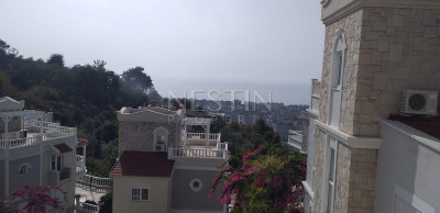 Вилла 4+1 в районе Джикджилли с прекрасным панорамным видом на море и крепость фото 31