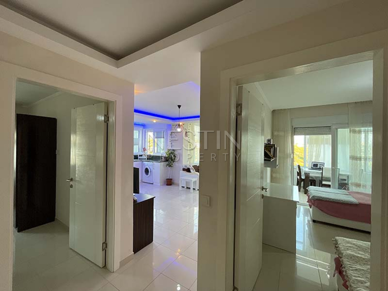 Квартира 2+1 в районе Тосмур с красивым видом на горы фото 16