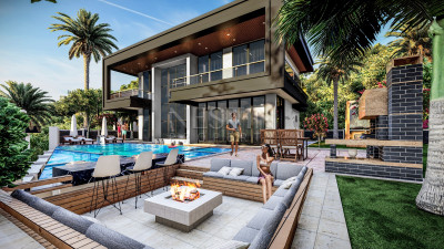 Виллы 4+1 на этапе строительства в районе верхней Обы фото 1