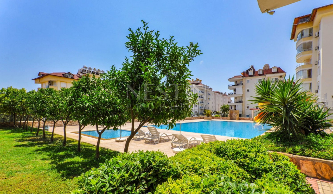 Квартира 2+1 с новой мебелью в районе Джикджилли с видом на море фото 4