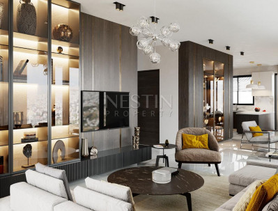 Виллы 5+1 на этапе строительства в районе Тепе с шикарным видом фото 20