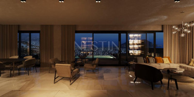 Виллы 5+1 на этапе строительства в районе Тепе с шикарным видом фото 27