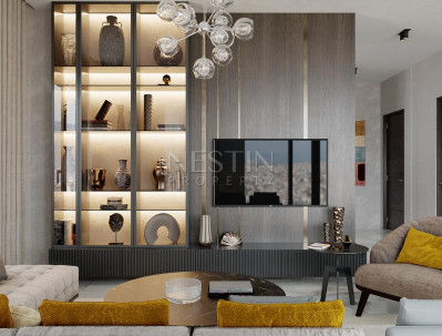 Виллы 5+1 на этапе строительства в районе Тепе с шикарным видом фото 29