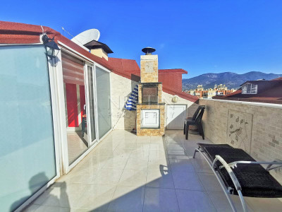 Просторный пентхаус 4+1 с отдельной кухней в районе Оба фото 17