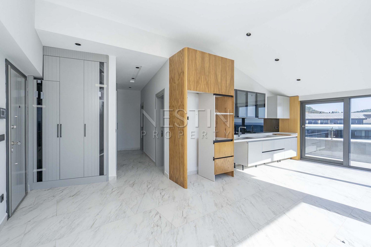 Люкс квартира 2+1 в районе Каргыджак с шикарным видом на море фото 17