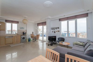 Квартира 2+1 в районе Тосмур с видом на Средиземное море фото 1