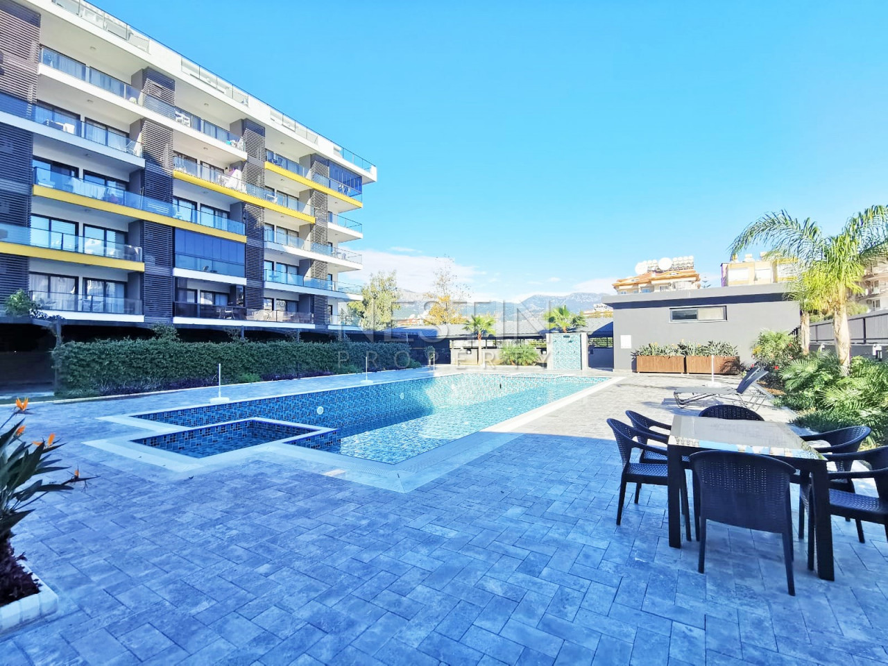 Шикарные апартаменты 2+1 с видом на Средиземное море в районе Оба фото 1