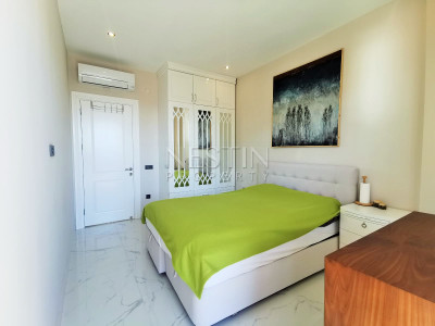 Шикарные апартаменты 2+1 с видом на Средиземное море в районе Оба фото 12