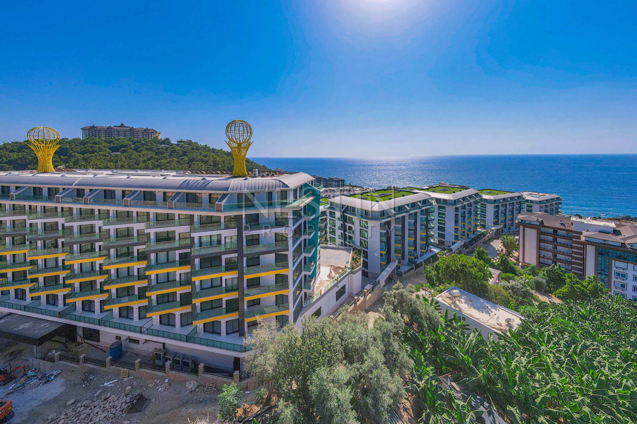 Квартира 2+1 в шикарном комплексе района Каргыджак с видом на море фото 1