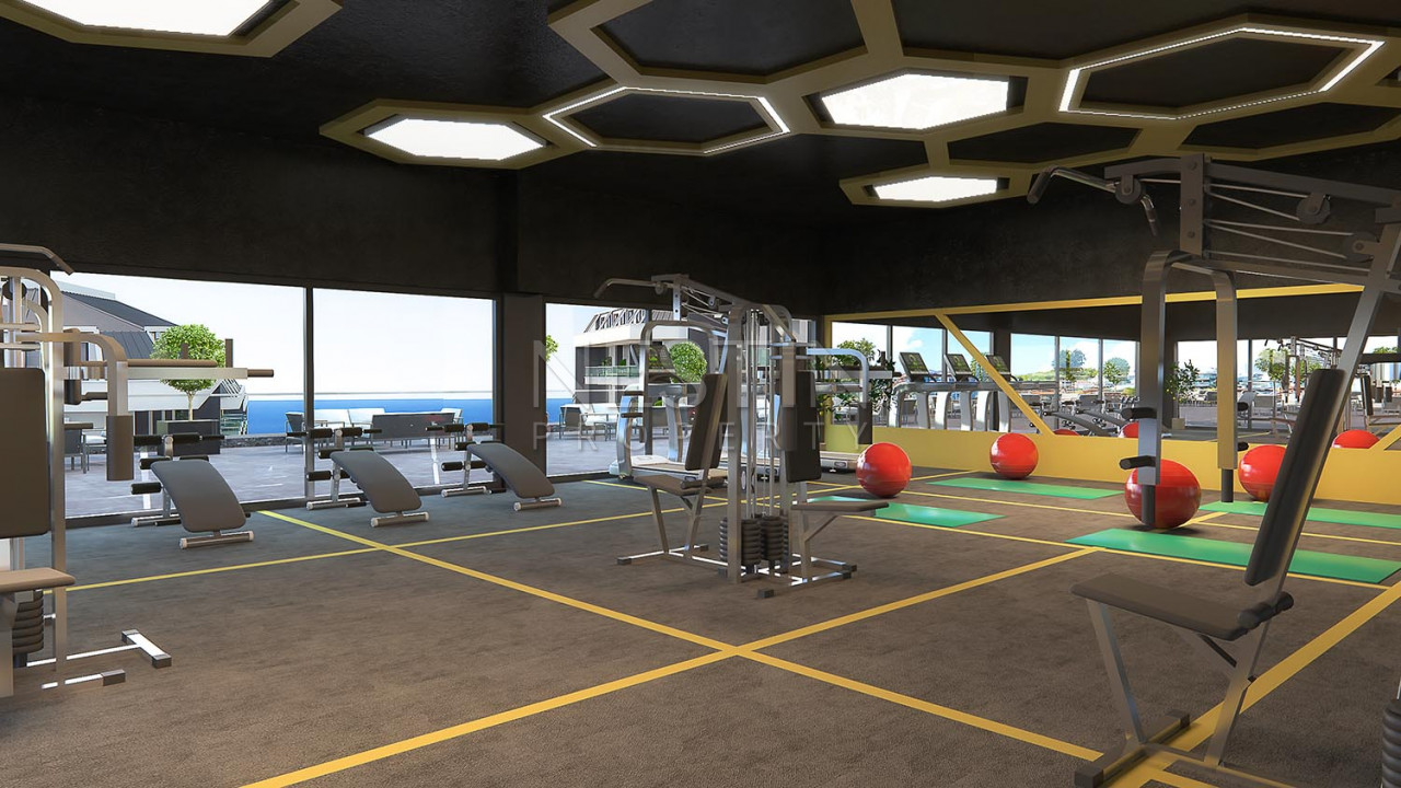 Квартира 2+1 в шикарном комплексе района Каргыджак с видом на море фото 14