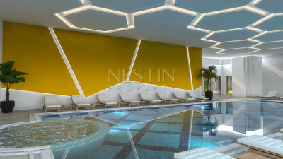 Квартира 2+1 в шикарном комплексе района Каргыджак с видом на море фото 24