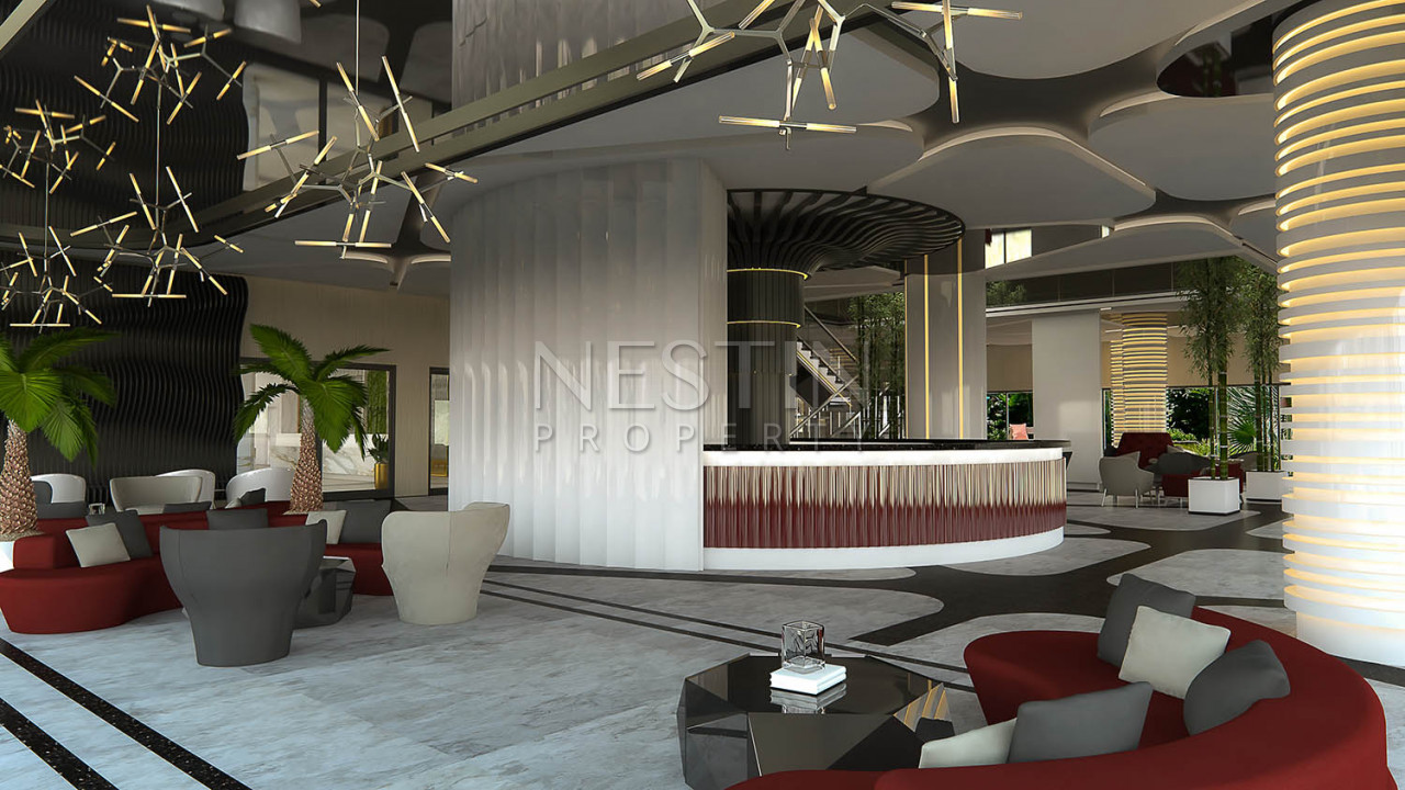 Квартира 2+1 в шикарном комплексе района Каргыджак с видом на море фото 26