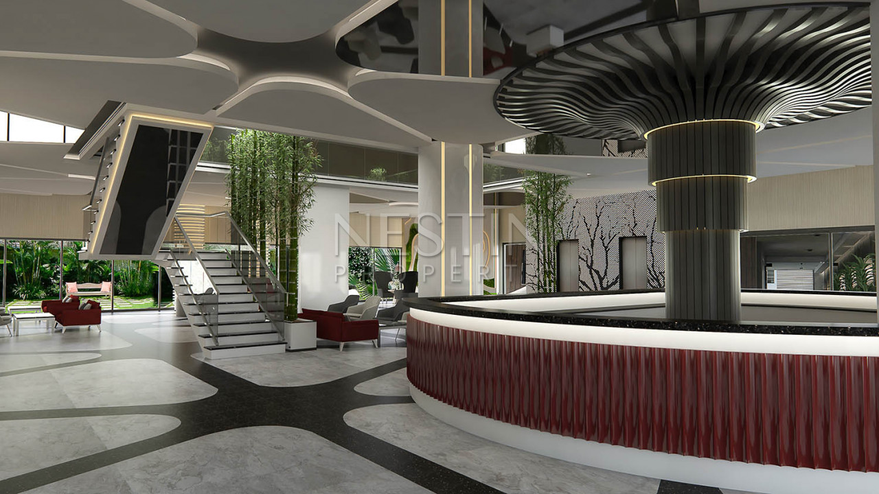 Квартира 2+1 в шикарном комплексе района Каргыджак с видом на море фото 29