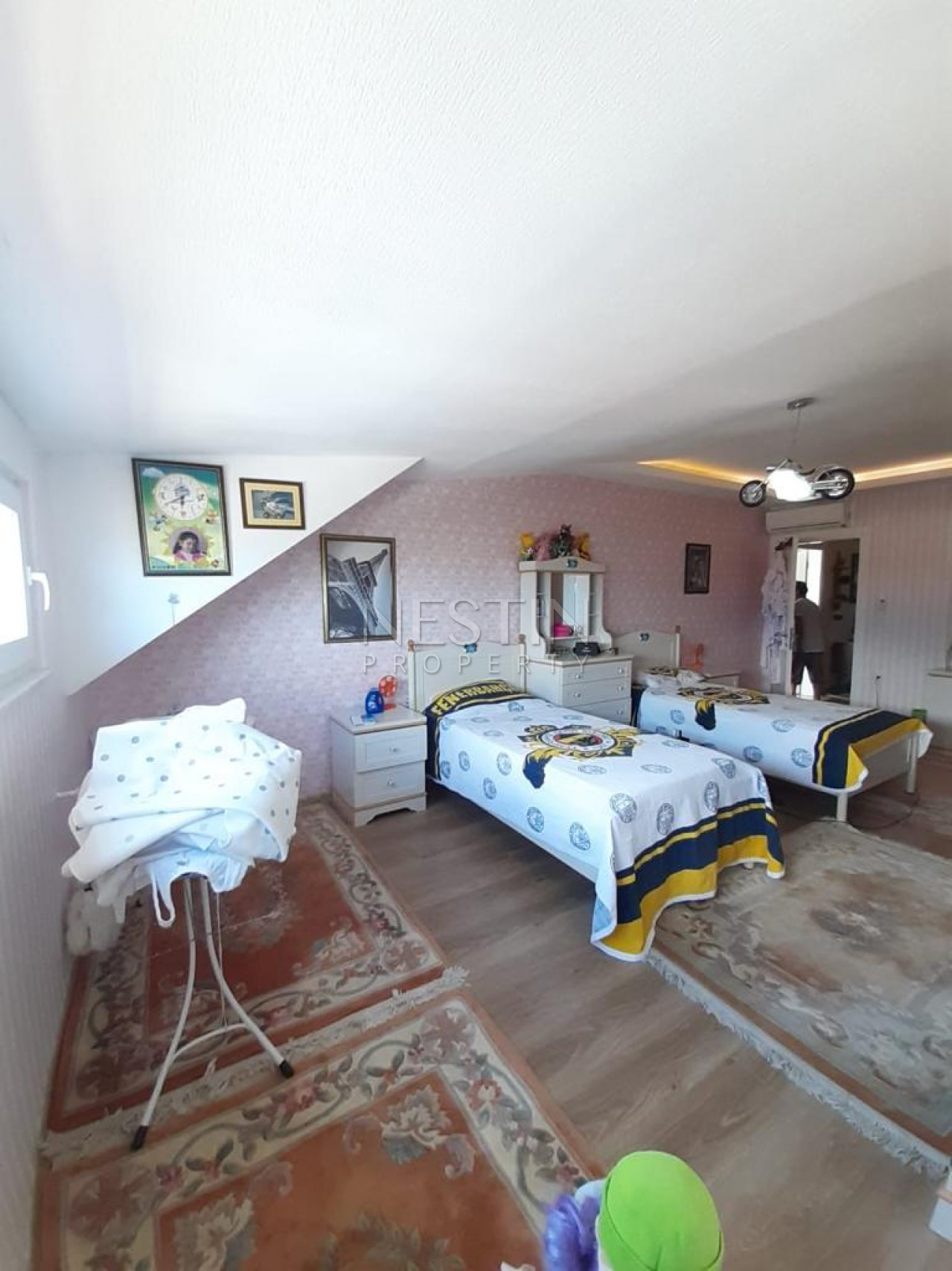 Просторный пентхаус 5+1 с видом на море в районе Кестель фото 15