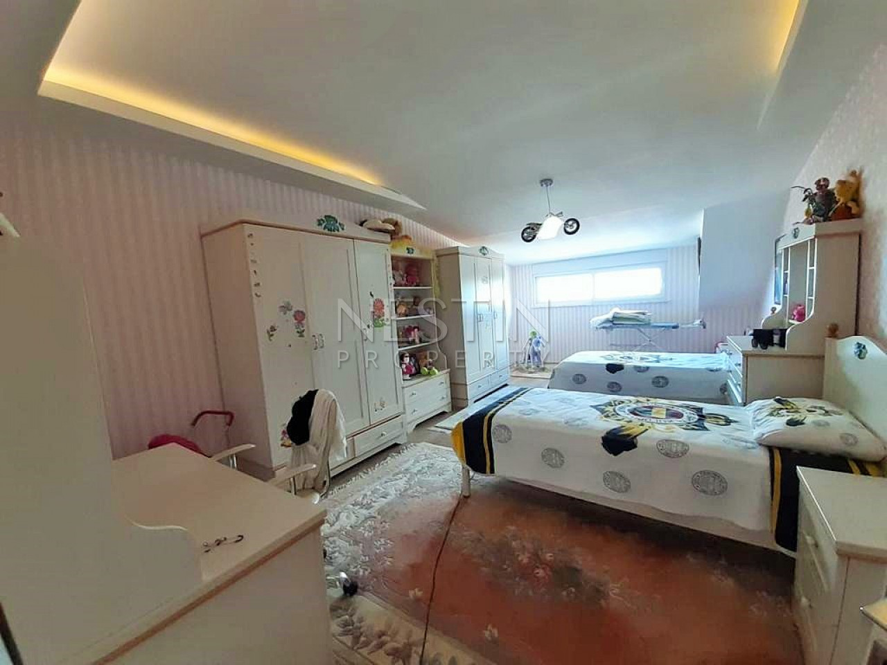 Просторный пентхаус 5+1 с видом на море в районе Кестель фото 23