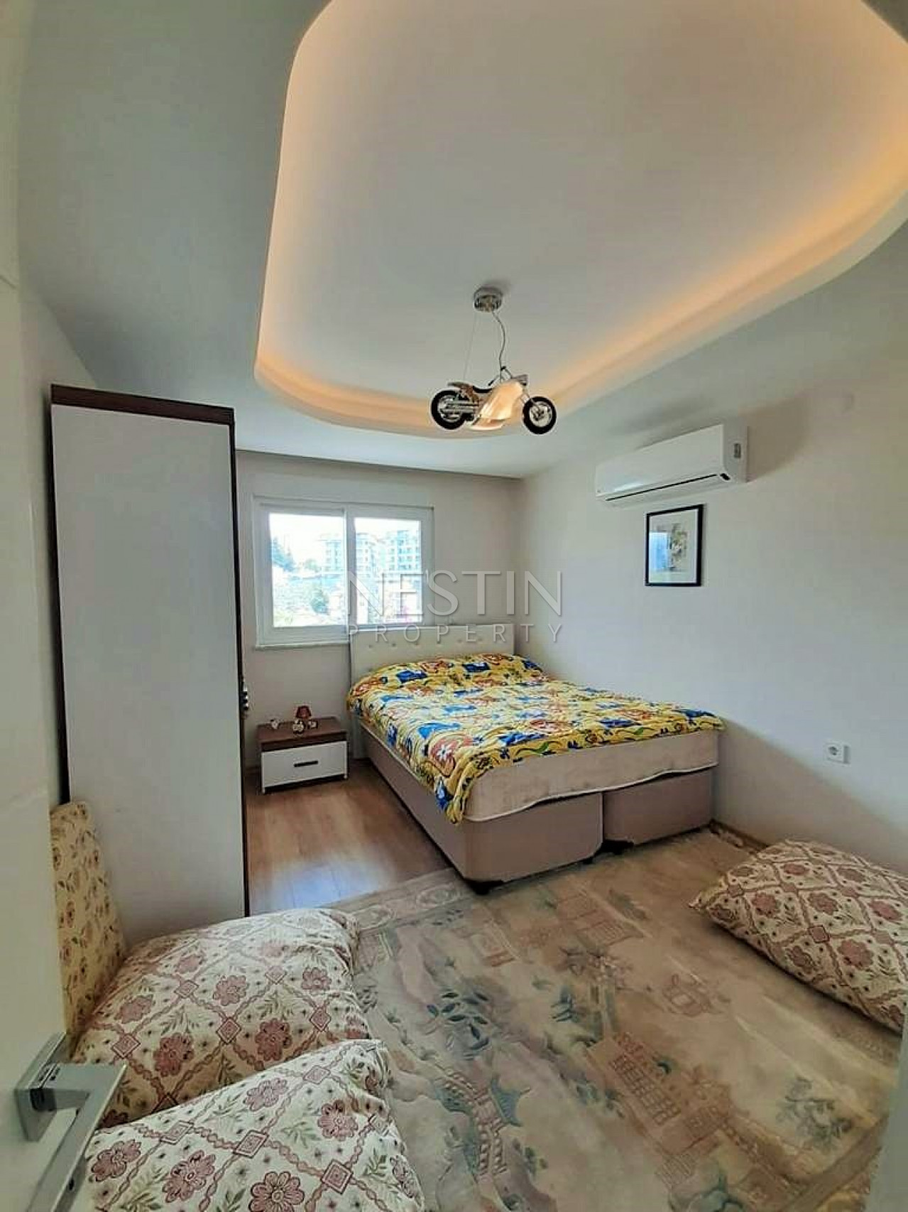 Просторный пентхаус 5+1 с видом на море в районе Кестель фото 28