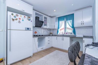 Вилла 3+1 в районе Бекташ с красивым видом на море и крепость Алании фото 9