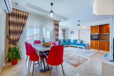 Пентхаус 3+1 в районе Демирташ с красивым видом на море фото 24