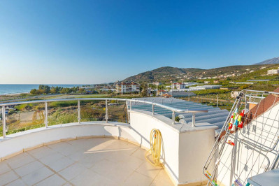 Пентхаус 3+1 в районе Демирташ с красивым видом на море фото 35