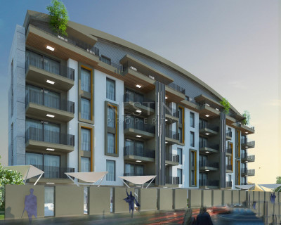 Новый жилой комплекс в городе Газипаша на этапе строительства фото 1