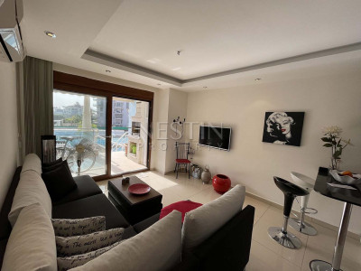 Квартира 1+1 с большой терассой в жилом комплексе района Джикджилли фото 12