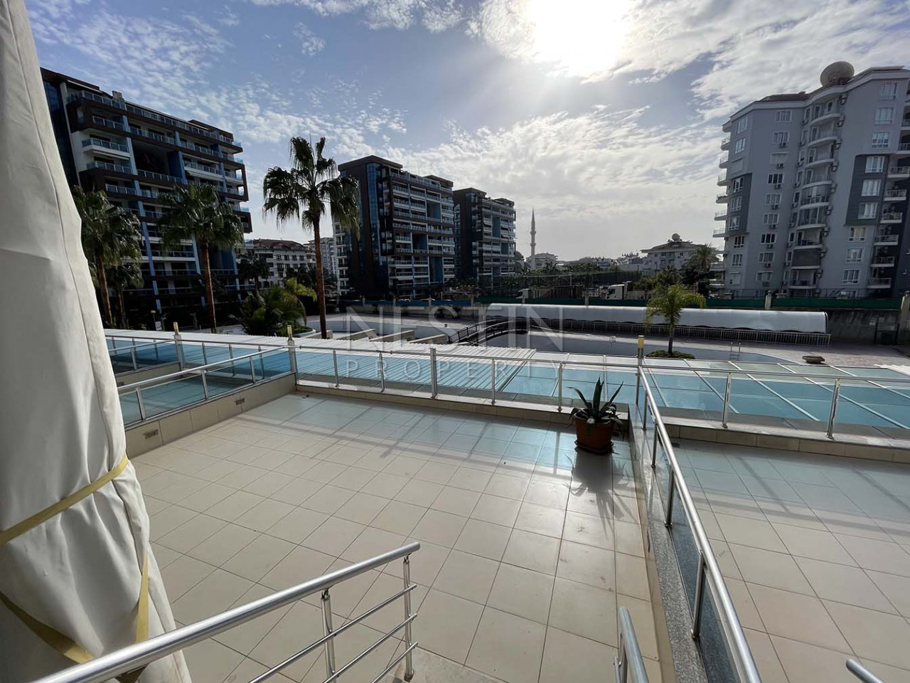 Квартира 1+1 с большой терассой в жилом комплексе района Джикджилли фото 20