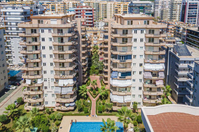 Квартира пентхаус 4+1 в районе Махмутлар с видом на горы и море фото 1