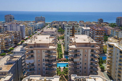 Квартира пентхаус 4+1 в районе Махмутлар с видом на горы и море фото 2