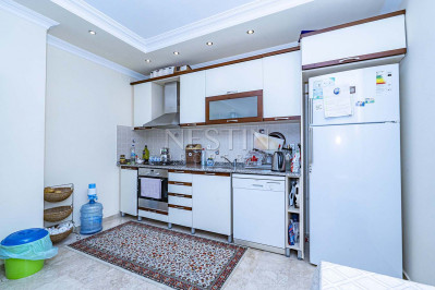 Просторная квартира 2+1 с видом на море в районе Джикджилли фото 10