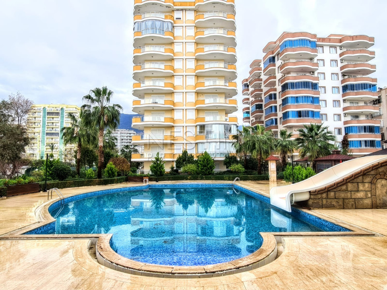 Просторная квартира 2+1 в районе Махмутлар с видом на море и горы фото 3