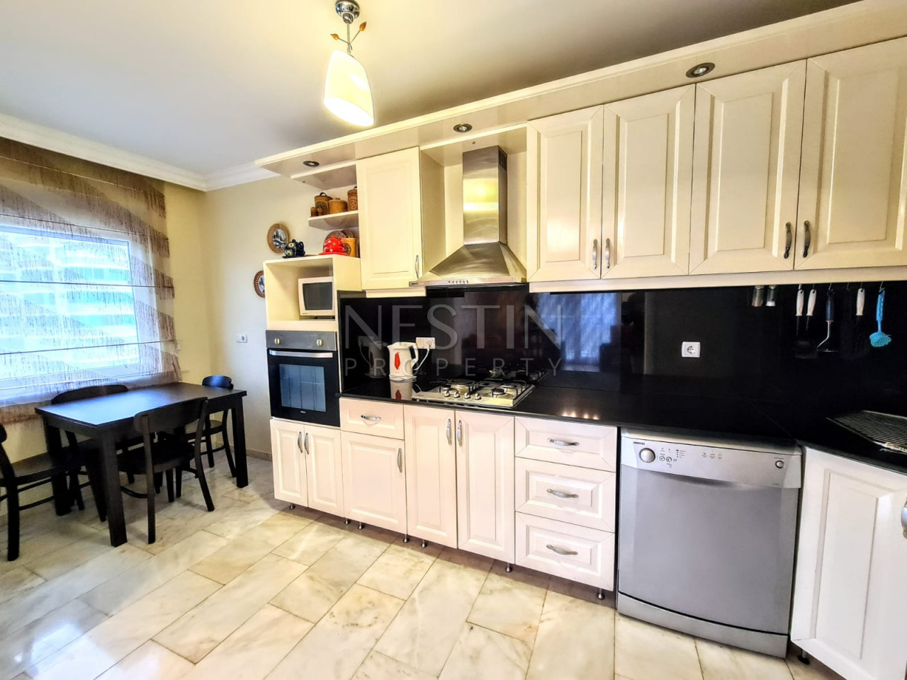 Просторная квартира 2+1 в районе Махмутлар с видом на море и горы фото 9