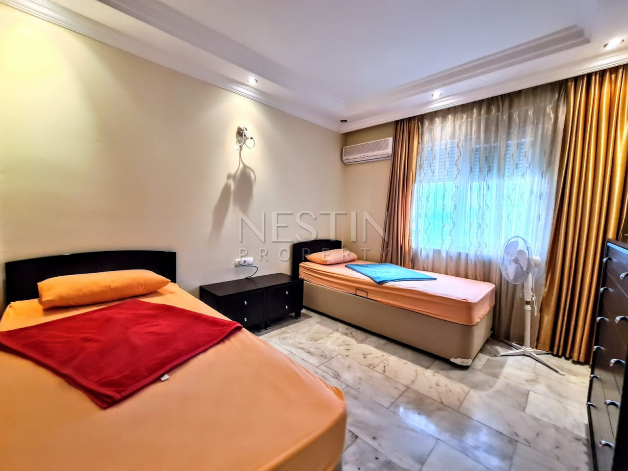 Просторная квартира 2+1 в районе Махмутлар с видом на море и горы фото 15