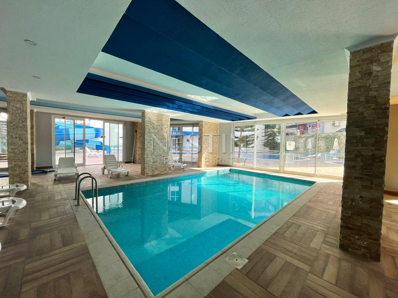 Большая квартира 1+1 в районе Махмутлар с видом на Средиземное море фото 7