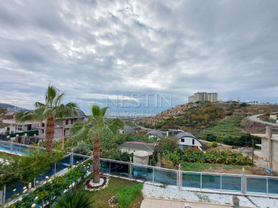 Вилла 3+1 в районе Каргыджак с красивым видом на море фото 33