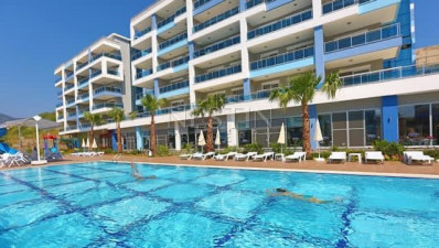 Квартира пентхаус 3+1 в районе Кестель в 200 м от моря фото 1