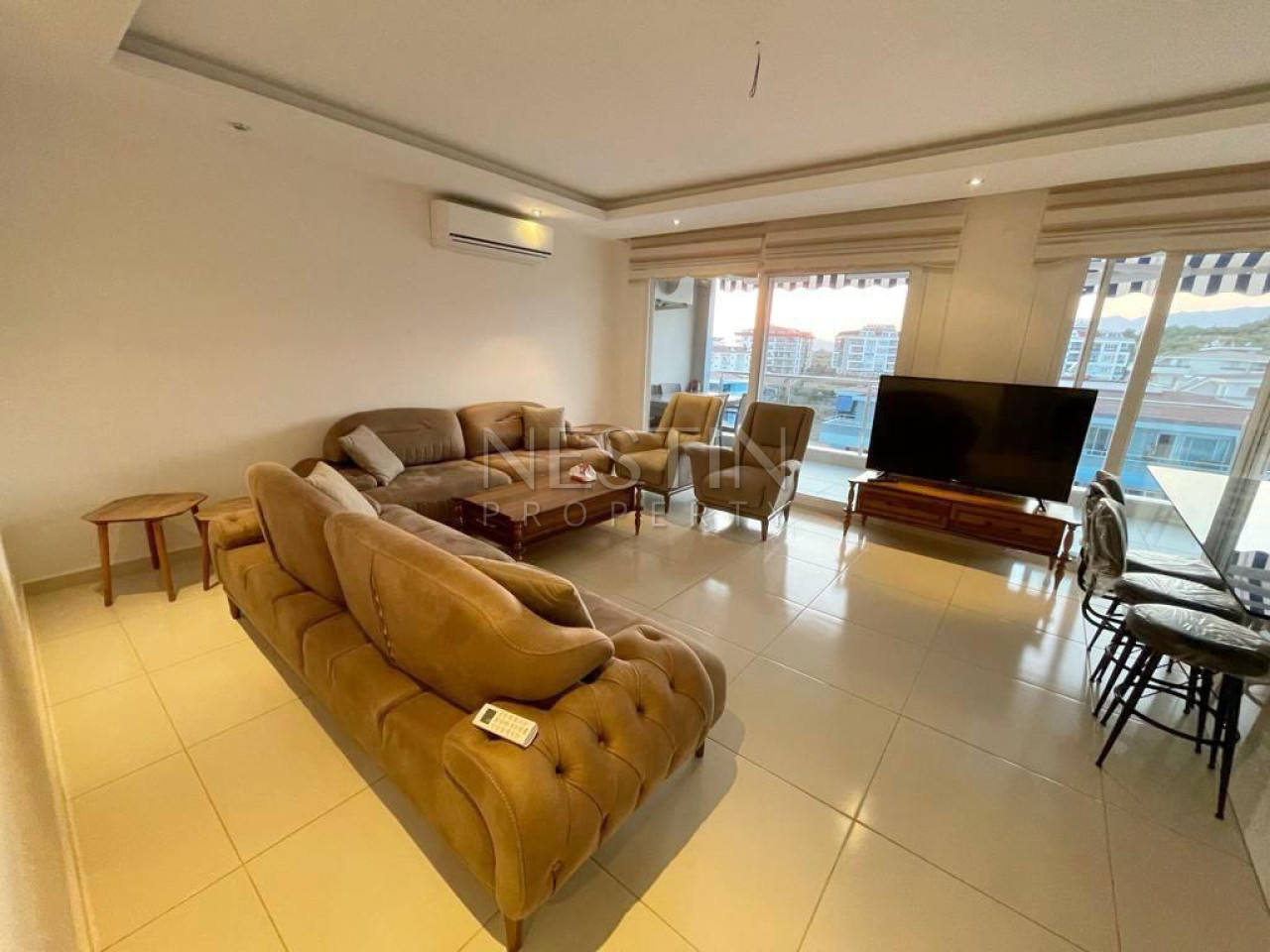 Квартира пентхаус 3+1 в районе Кестель в 200 м от моря фото 8