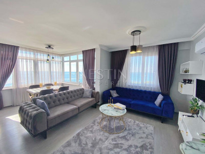 Квартира 2+1 с видом на Средиземное море в районе Махмутлар фото 3