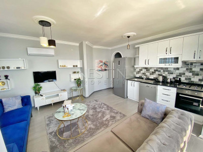 Квартира 2+1 с видом на Средиземное море в районе Махмутлар фото 4