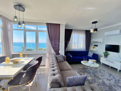 Квартира 2+1 с видом на Средиземное море в районе Махмутлар фото 5