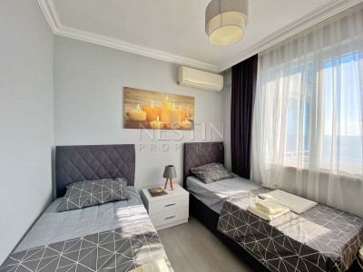 Квартира 2+1 с видом на Средиземное море в районе Махмутлар фото 8